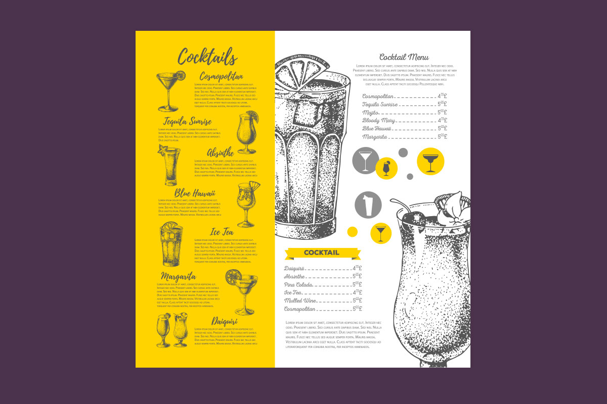 Menu Design 3