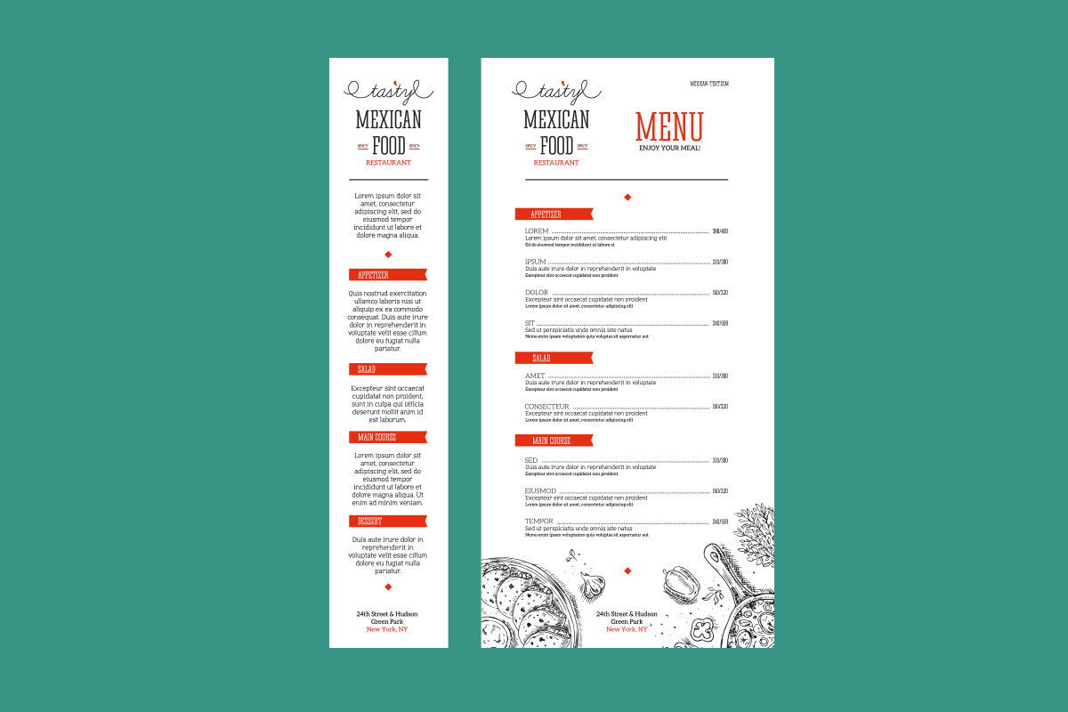 Menu Design 4